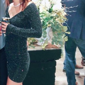 Blue/Dark gray sparkly dress